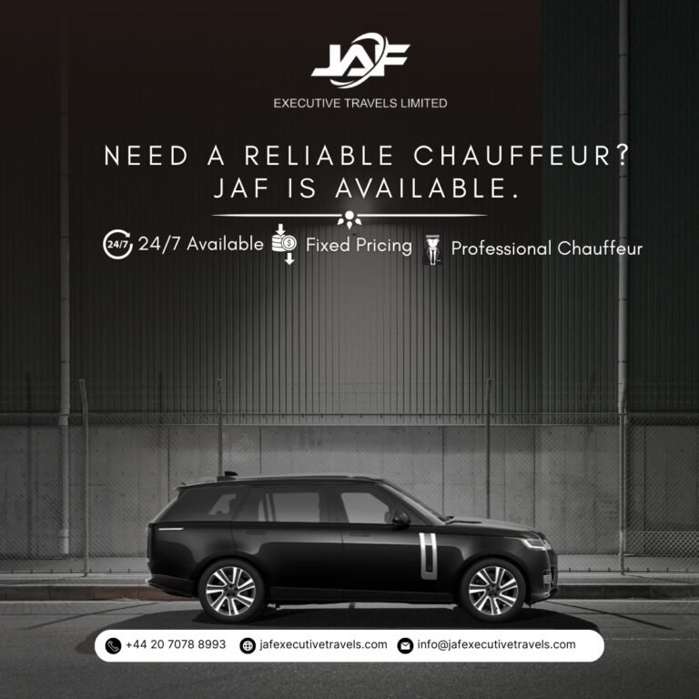 Why JAF Executive Travels Is the Leading Choice for Executive Car Service?